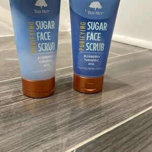 Tree Hut Purifying Sugar Face Scrub - Blueberry Turmeric